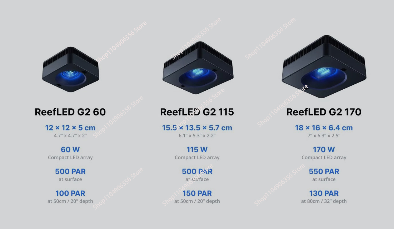 Aquarium Light - Yeni LED 60W Akvaryum Lambası, En