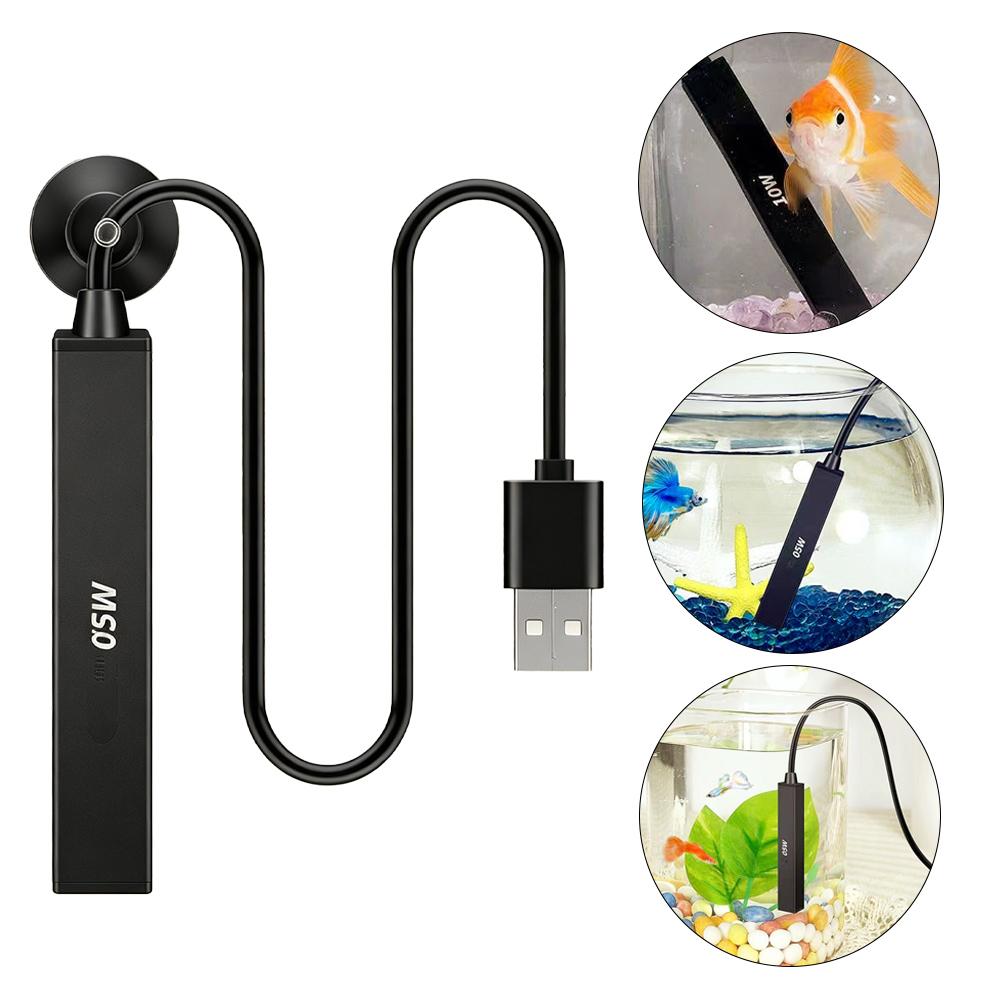 Fish Tank Heater - Mini USB Akvaryum Isıtıcı 5V Otomatik
