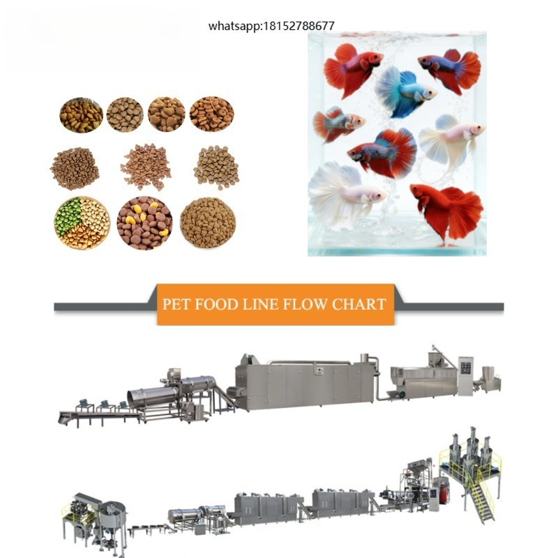 Fish Food - Evcil Hayvan Maması Üretim Makinesi Köpek
