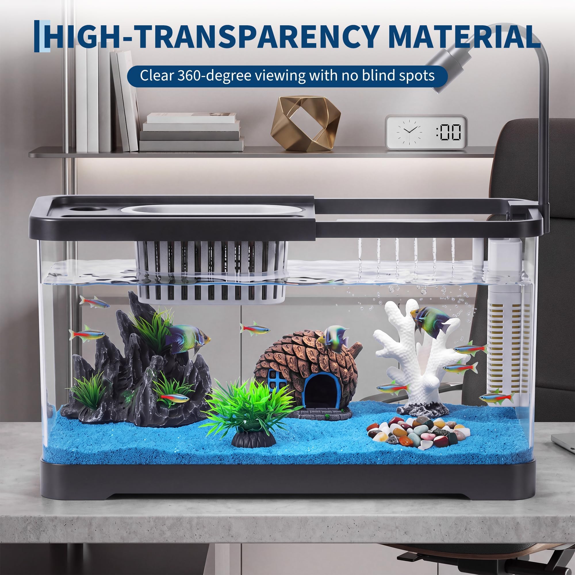 Balık Tankı Başlangıç Seti, Fi - Betta Fish Tank incelemesi ve fiyatı