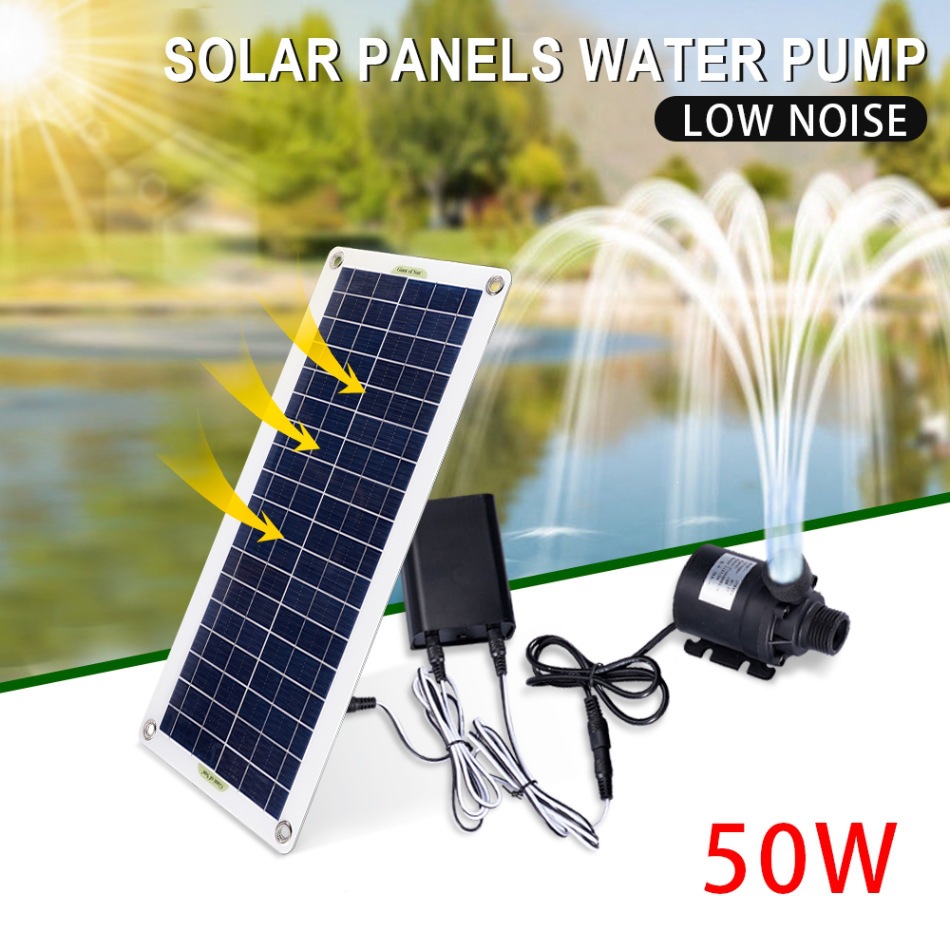 50W Güneş Enerjili Su Pompası  - Aquarium Pump incelemesi ve fiyatı